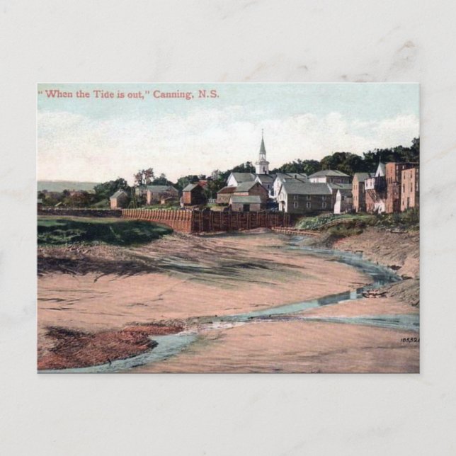 Ancienne carte postale - Canning Nova Scotia, Cana (Devant)