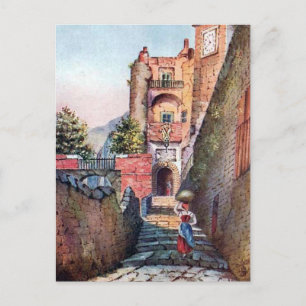 Ancienne carte postale - Capri, Italie