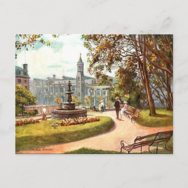 Ancienne carte postale - Carlisle, Cumbria (Devant)
