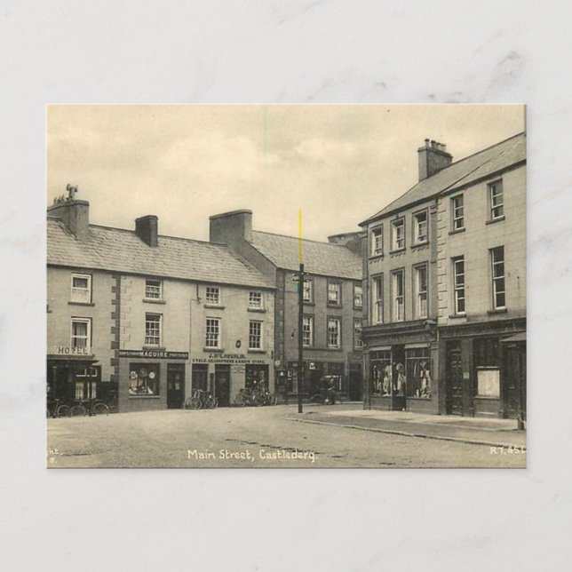 Ancienne carte postale - Castlederg, Co Tyrone (Devant)