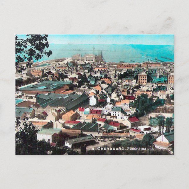 Ancienne carte postale - Cherbourg, Manche (Devant)