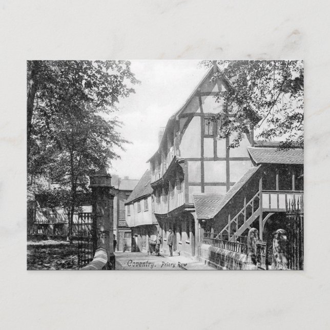 Ancienne carte postale - Coventie, Warwickshire (Devant)