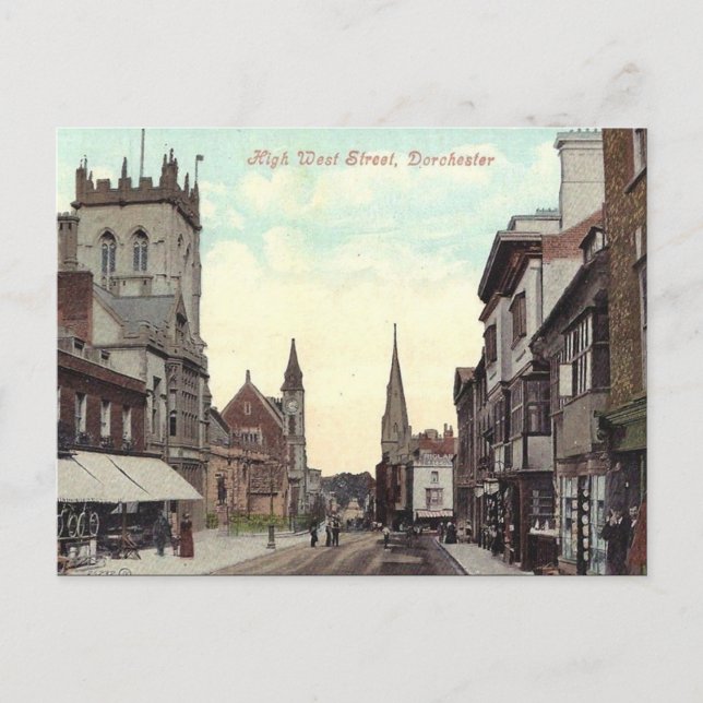 Ancienne carte postale - Dorchester, Dorset (Devant)