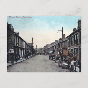 Ancienne carte postale - Ebbw Vale, Pays de Galles