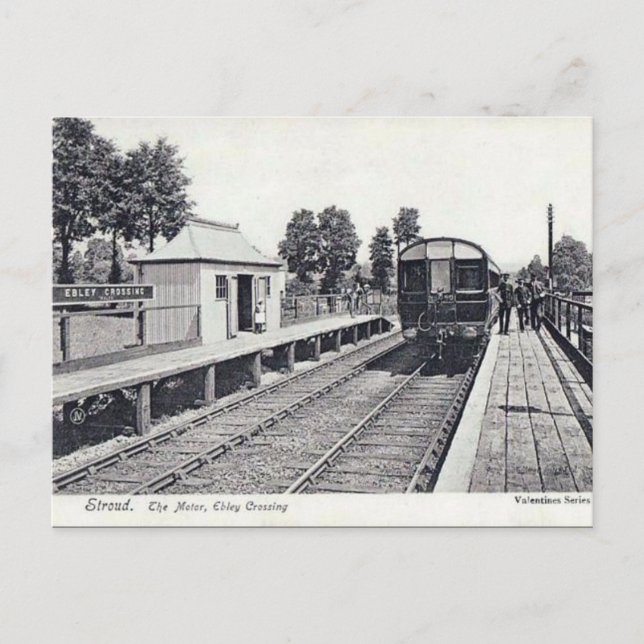 Ancienne Carte Postale - Ebley Crossing, Stroud, G (Devant)