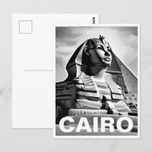 Ancienne carte postale Egypte