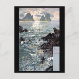 Ancienne carte postale - Faraglioni, Capri, Italie