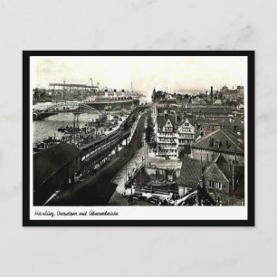 Ancienne carte postale - Hambourg, Allemagne