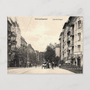 Ancienne carte postale - Hambourg, Eppendorf