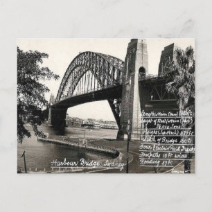 Ancienne carte postale - Harbour Bridge, Sydney, N