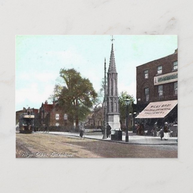 Ancienne carte postale - High Cross, Tottenham, Lo (Devant)