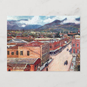 Ancienne carte postale - Honolulu, Hawaii