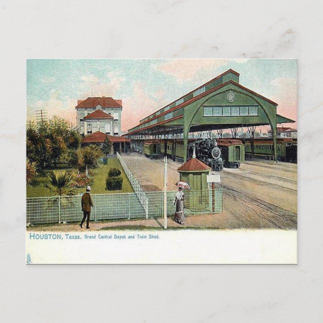Ancienne carte postale - Houston, Texas (Devant)