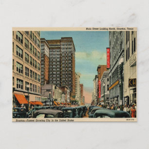 Ancienne carte postale - Houston, Texas