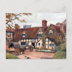 Ancienne carte postale - Inkberrow, Worcestershire