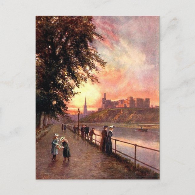 Ancienne carte postale - Inverness, Écosse (Devant)