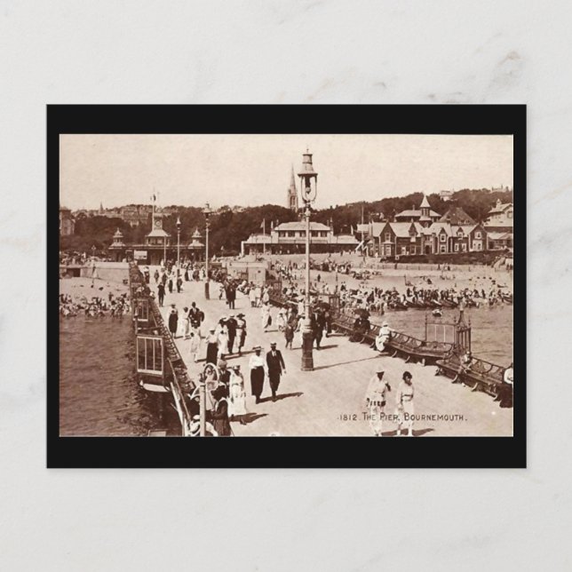 Ancienne carte postale - Jetée de la Bouche de deu (Devant)
