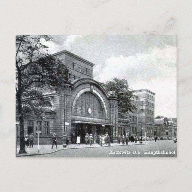 Ancienne carte postale - Katowice, Pologne (Devant)