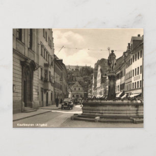 Ancienne carte postale - Kaufbeuren, Allgäu, Allem