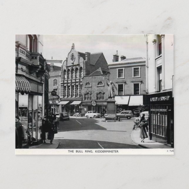 Ancienne carte postale - Kidderminster, Worcesters (Devant)