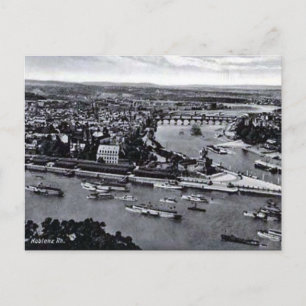 Ancienne carte postale - Koblenz, Allemagne