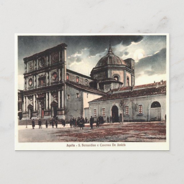 Ancienne carte postale - L'Aquila, Abruzzes, Itali (Devant)