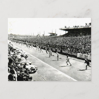 Ancienne carte postale - Les 24 Heures du Mans