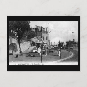 Ancienne Carte Postale - L'Esplanade, Southampton