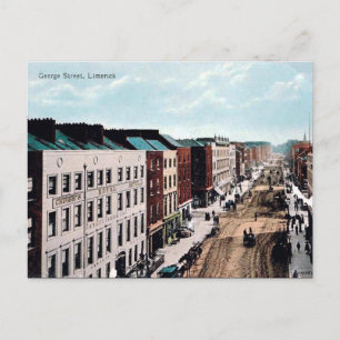 Ancienne carte postale - Limerick, Irlande