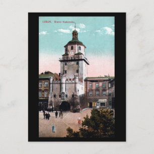 Ancienne carte postale - Lublin, Pologne