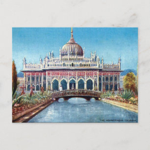 Ancienne carte postale - Lucknow, Inde