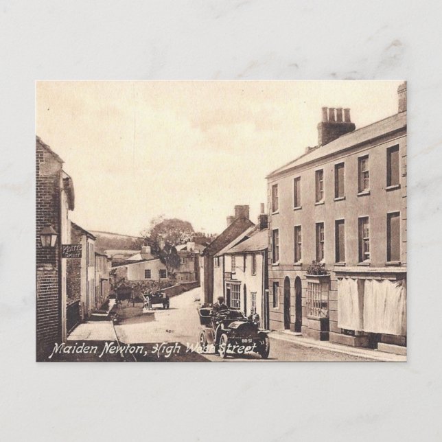 Ancienne carte postale - Maiden Newton, Dorset (Devant)