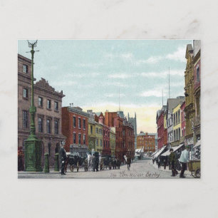 Ancienne carte postale - Marché du maïs. Derby