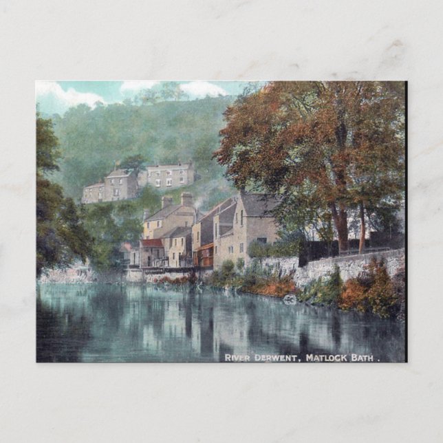 Ancienne carte postale - Matlock Bath, Derbyshire (Devant)