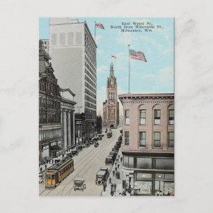 Ancienne carte postale - Milwaukee, Wisconsin, USA