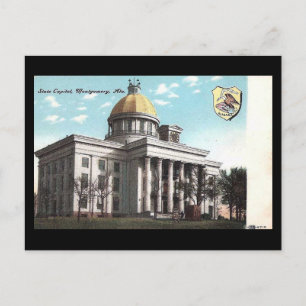 Ancienne carte postale - Montgomery, Alabama