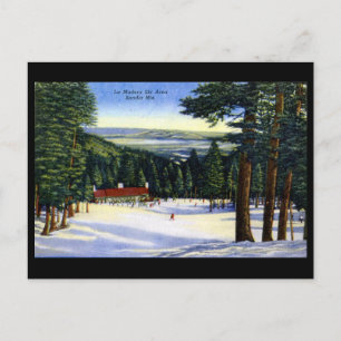 Ancienne carte postale - Monts Sandia, Nouveau-Mex