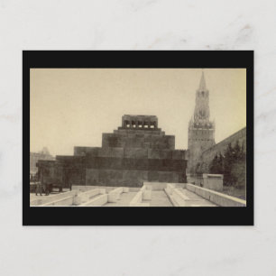 Ancienne carte postale - Moscou, Carré rouge, Tomb