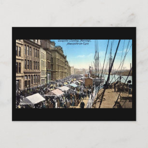Ancienne carte postale - Newcastle-on-Tyne