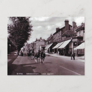 Ancienne carte postale - Newmarket, Suffolk