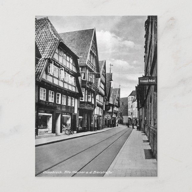Ancienne carte postale - Osnabrück, Allemagne (Devant)