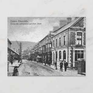 Ancienne carte postale - Pentre, Rhondda, Pays de