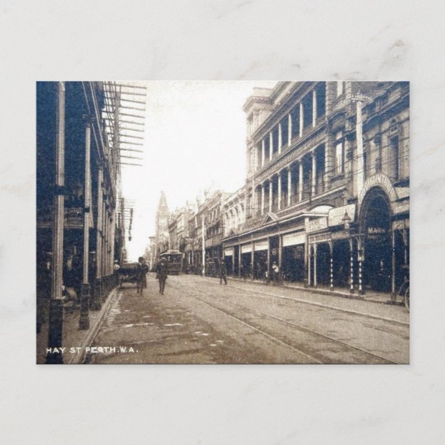 Ancienne carte postale - Perth, Australie occident (Devant)