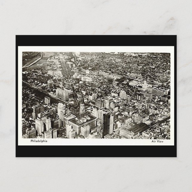 Ancienne carte postale, Philadelphie, PA (Devant)