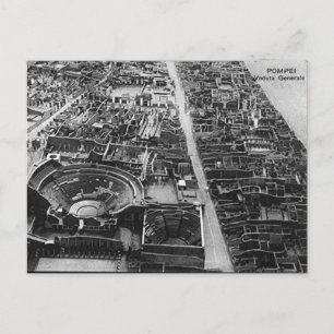 Ancienne carte postale - Pompei