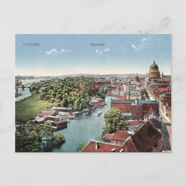 Ancienne carte postale - Potsdam, Allemagne (Devant)