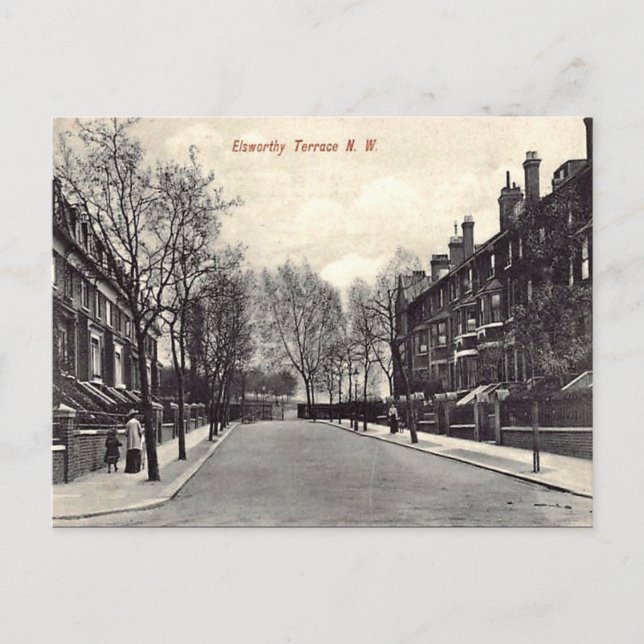Ancienne carte postale - Primrose Hill, Londres (Devant)