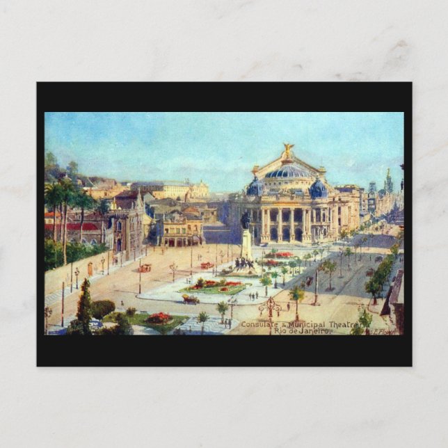 Ancienne carte postale - Rio de Janeiro, Brésil (Devant)