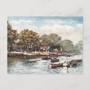 Ancienne carte postale - River Dee, Chester, Angle