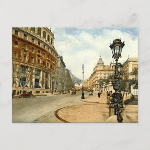 Ancienne carte postale, Rome, Via Vittorio Veneto